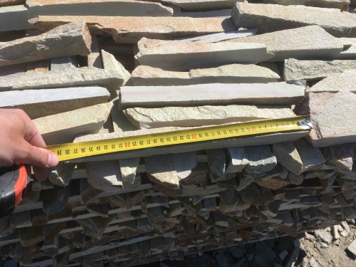 Горбушка златолит золотистый для облицовки купить в Приморском крае