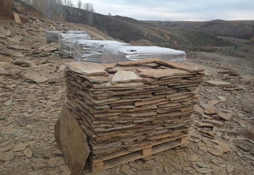 Плитняк кора дерева для цоколя, отмостки купить в Приморском крае