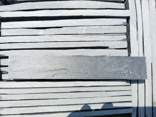 Плитка чёрная из натурального камня фасадная 30 см * 5 см, толщина 7 мм -30 мм купить в Приморском крае