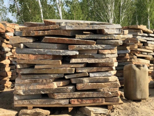 златолит уральский для мощения